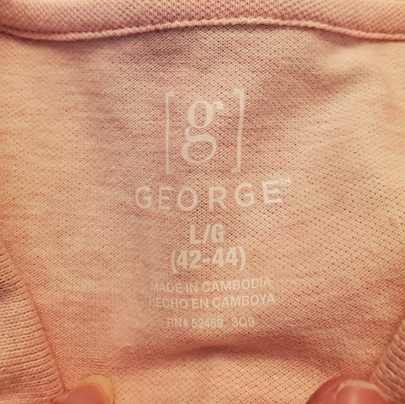 *DONATING 01/31/24* Mens George Polo Shirt - Picture 7 of 9